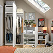 PLATSA wardrobe w 6 doors