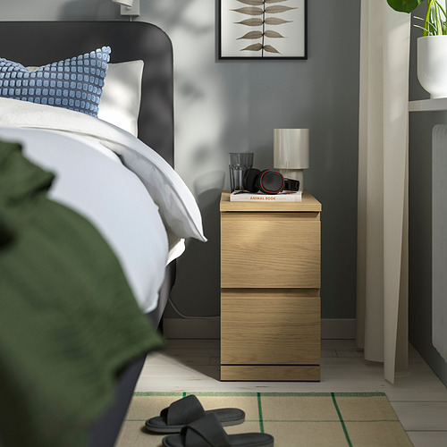 STORKLINTA chest of 2 drawers