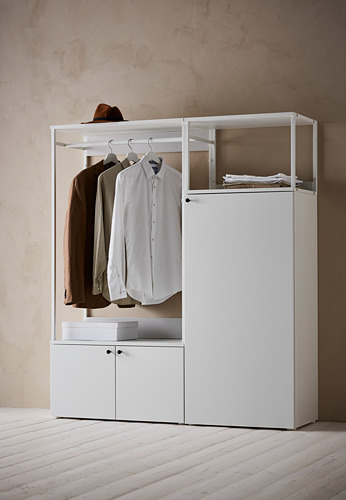 PLATSA wardrobe with 3 doors