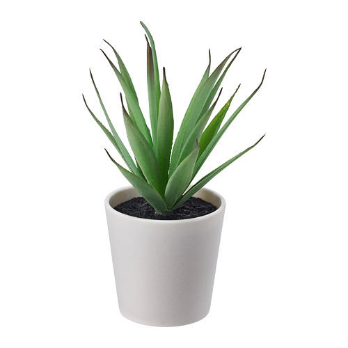 FEJKA artificial potted plant with pot