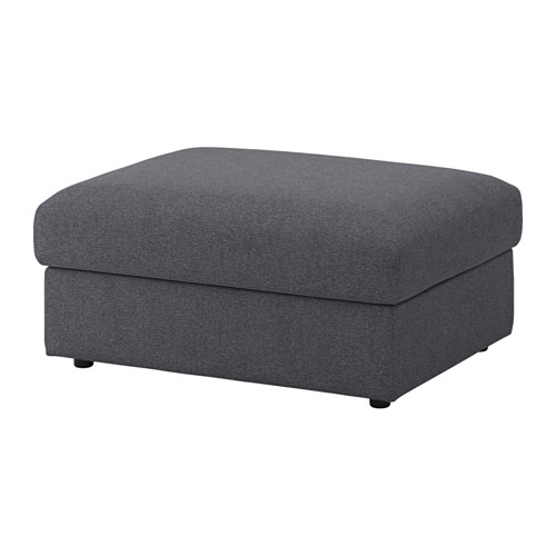 VIMLE footstool with storage