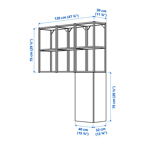 ENHET storage combination