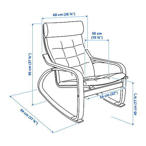 POÄNG rocking-chair