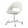 BLYSKÄR/LOBERGET - 旋轉椅連椅墊, 白色/淺灰色 | IKEA 香港及澳門 - PE772614_S1