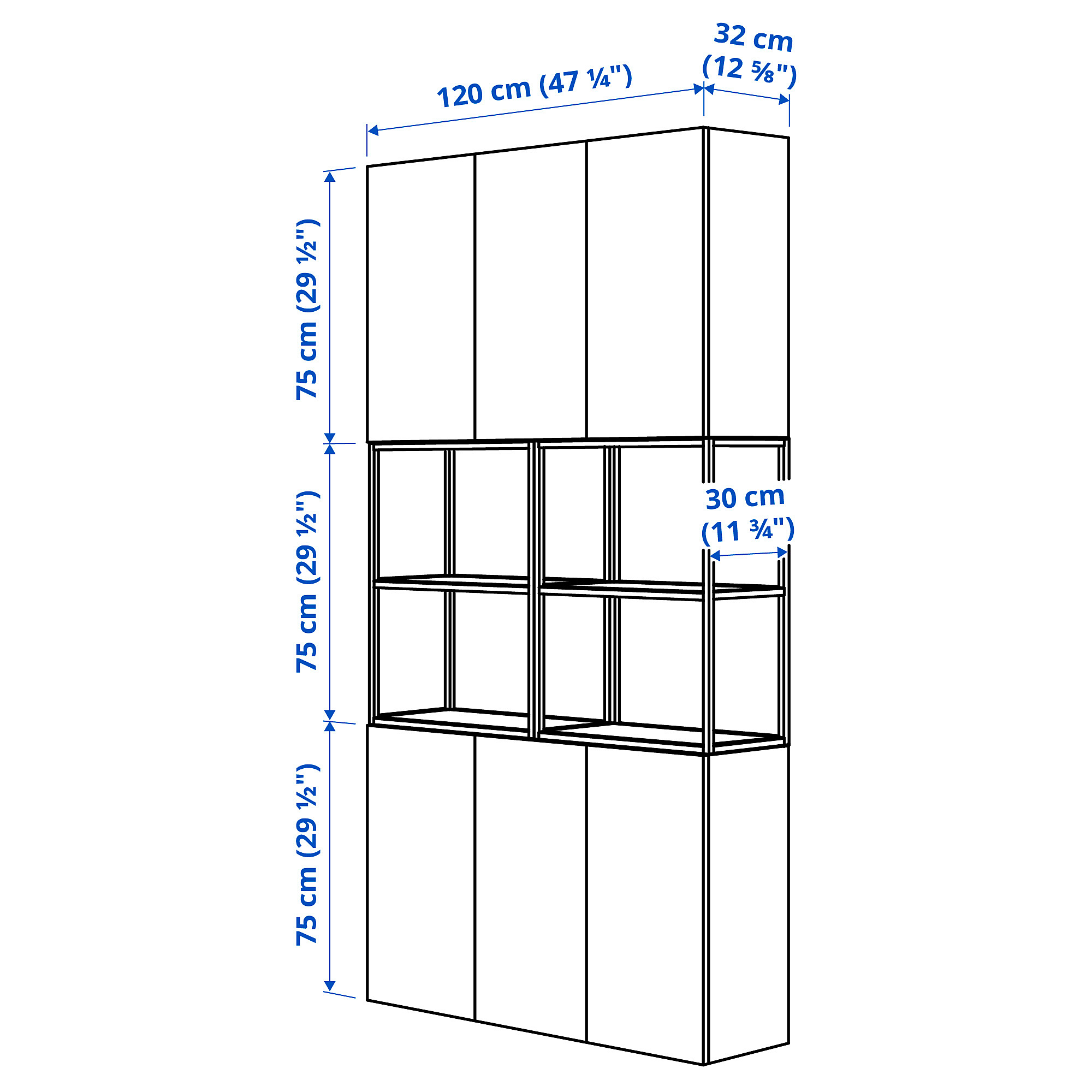 ENHET storage combination