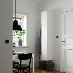 ENHET - 高櫃連4層板/門, 白色/橡木紋 | IKEA 香港及澳門 - PE773241_S3