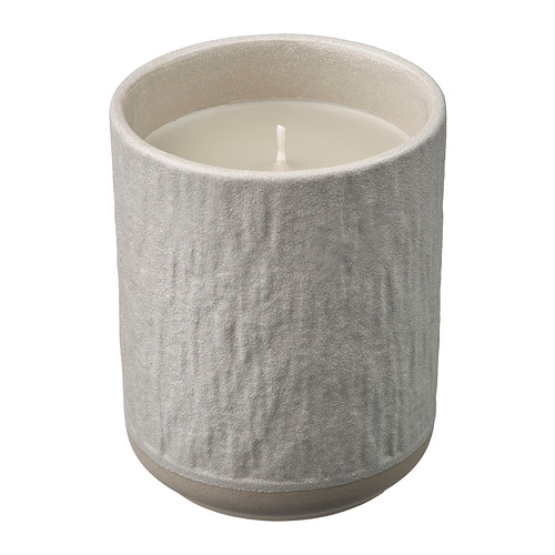 SILKESTRÄD scented candle in ceramic jar
