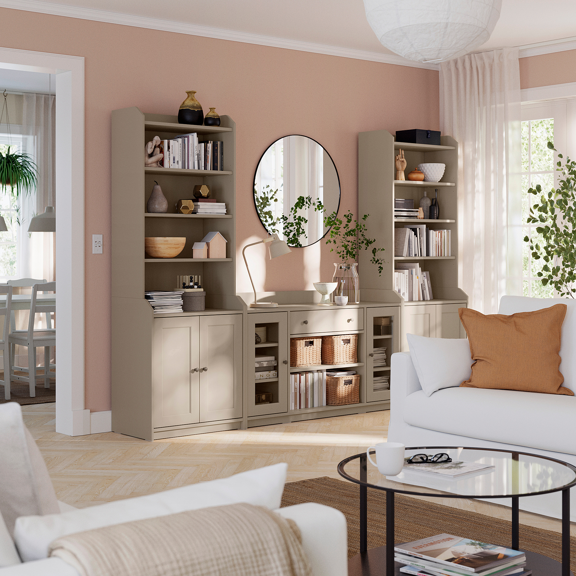HAUGA storage combination