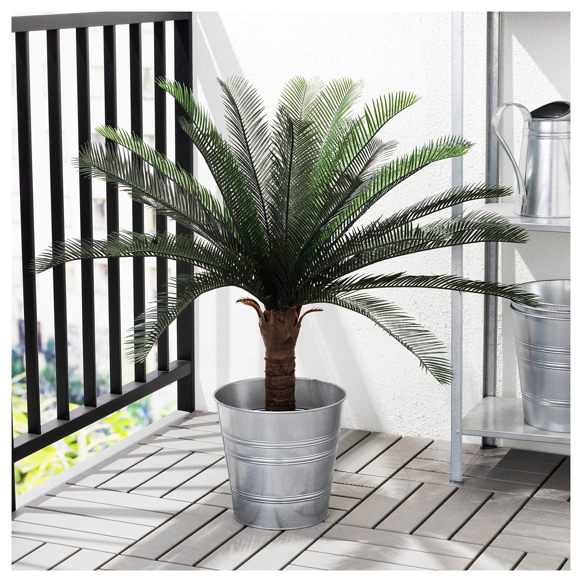 FEJKA artificial potted plant, in/outdoor sago palm IKEA Hong Kong