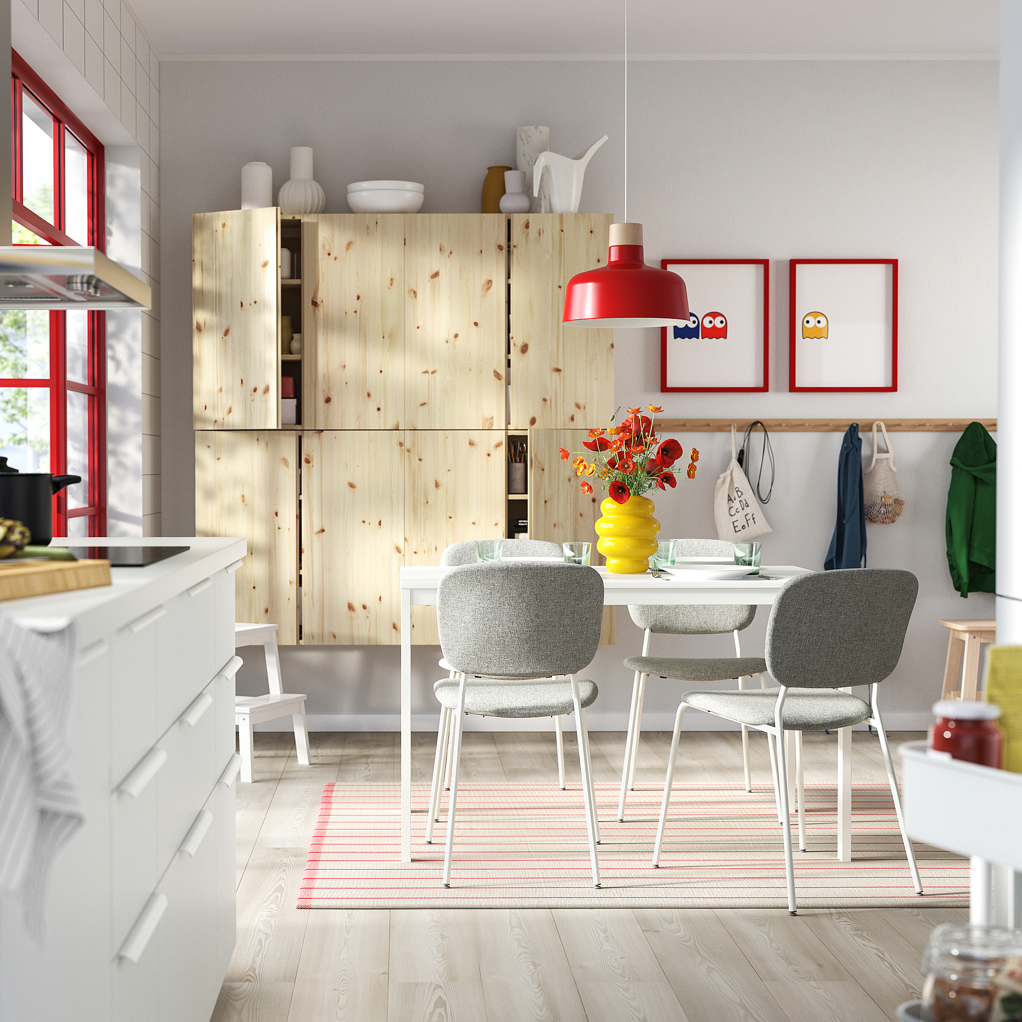 VIHALS/VIHALS table and 4 chairs