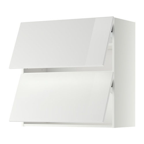 METOD wall cabinet horizontal w 2 doors