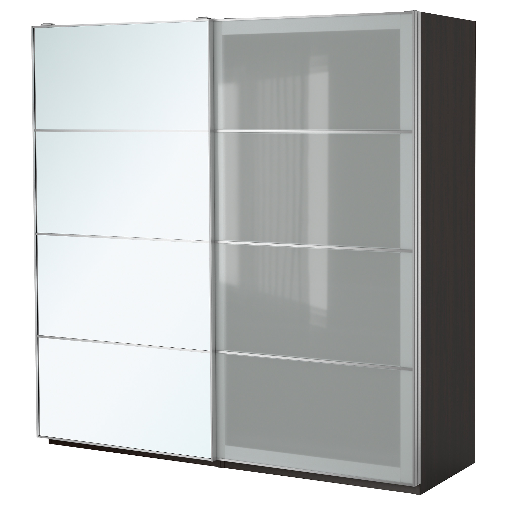 Pax Wardrobe Black Brown Auli Sekken Ikea Hong Kong