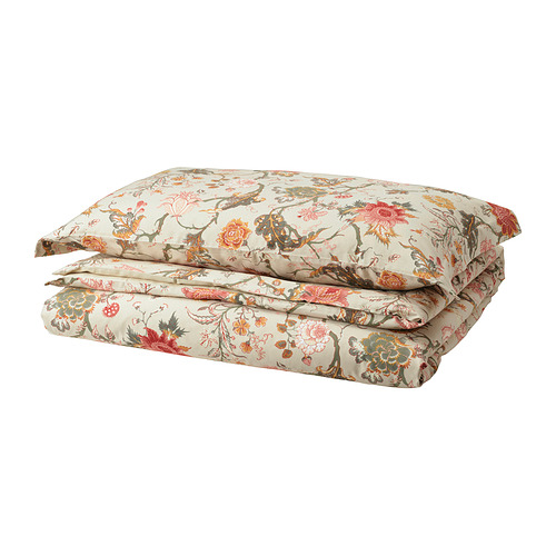 NÄSSELKLOCKA duvet cover and pillowcase