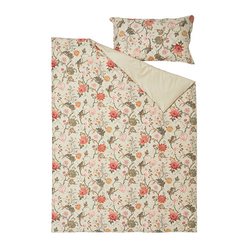 NÄSSELKLOCKA duvet cover and pillowcase