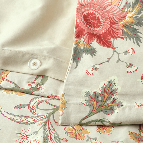 NÄSSELKLOCKA duvet cover and 2 pillowcases
