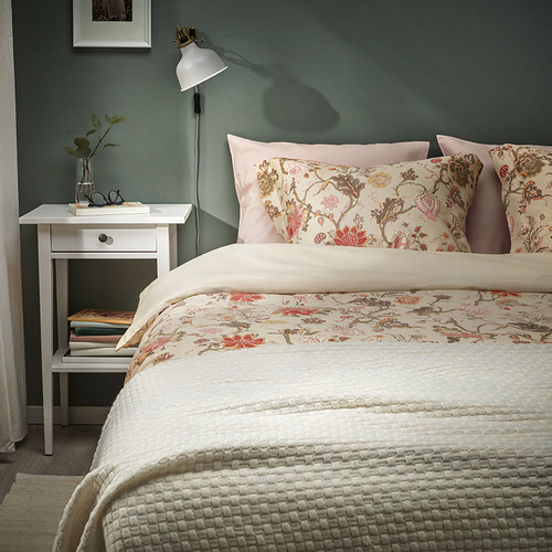 NÄSSELKLOCKA duvet cover and 2 pillowcases