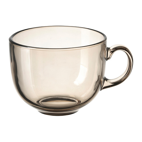 HÖSTAGILLE - 杯, 淺褐色 強化玻璃, 50 厘升 | IKEA 香港及澳門 - E1011252_S4