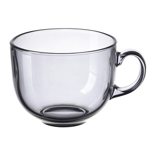 HÖSTAGILLE - 杯, 淺灰色 強化玻璃, 50 厘升 | IKEA 香港及澳門 - E1011250_S4