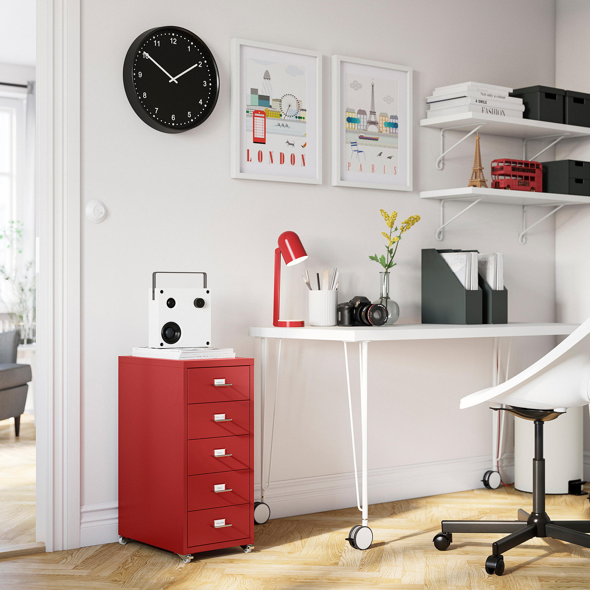 HELMER drawer unit on castors