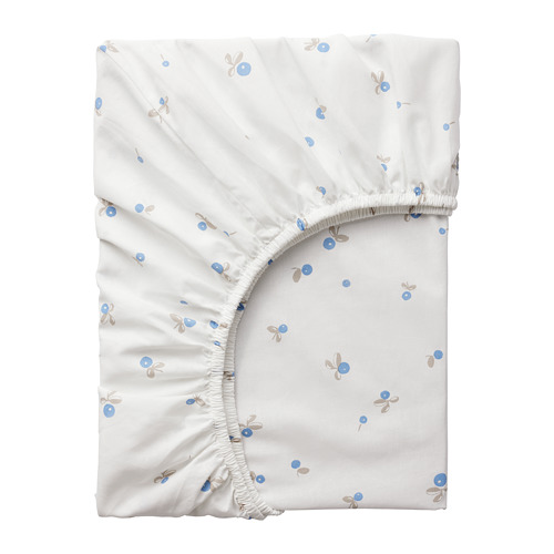 RÖDHAKE fitted sheet for cot