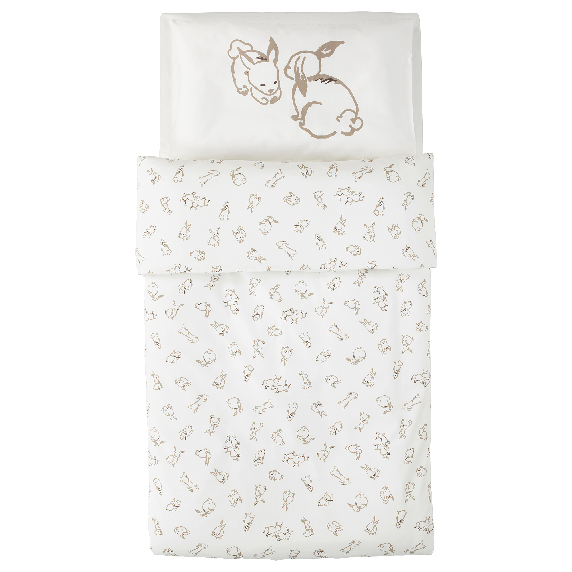 RÖDHAKE duvet cover 1 pillowcase for cot