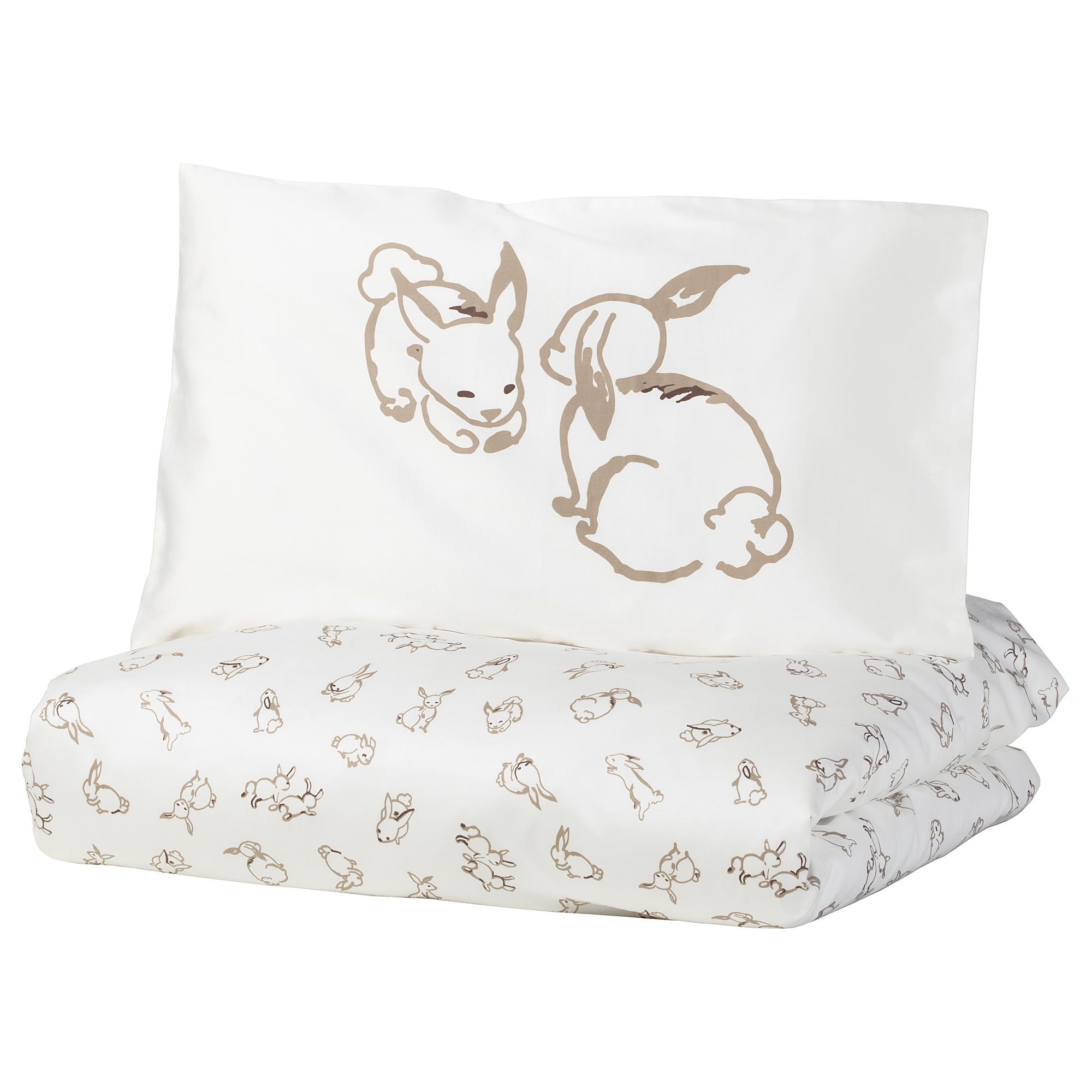 RÖDHAKE duvet cover 1 pillowcase for cot