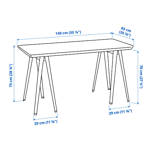 ANFALLARE/NÄRSPEL desk