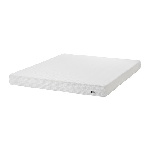 ÅBYGDA foam mattress, firm/white, queen