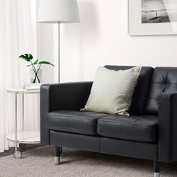 LANDSKRONA - 小型兩座位梳化, Grann/Bomstad 黑色/木 | IKEA 香港及澳門 - PE828744_S3