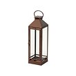 HÖSTAGILLE lantern for pillar candle, in/out