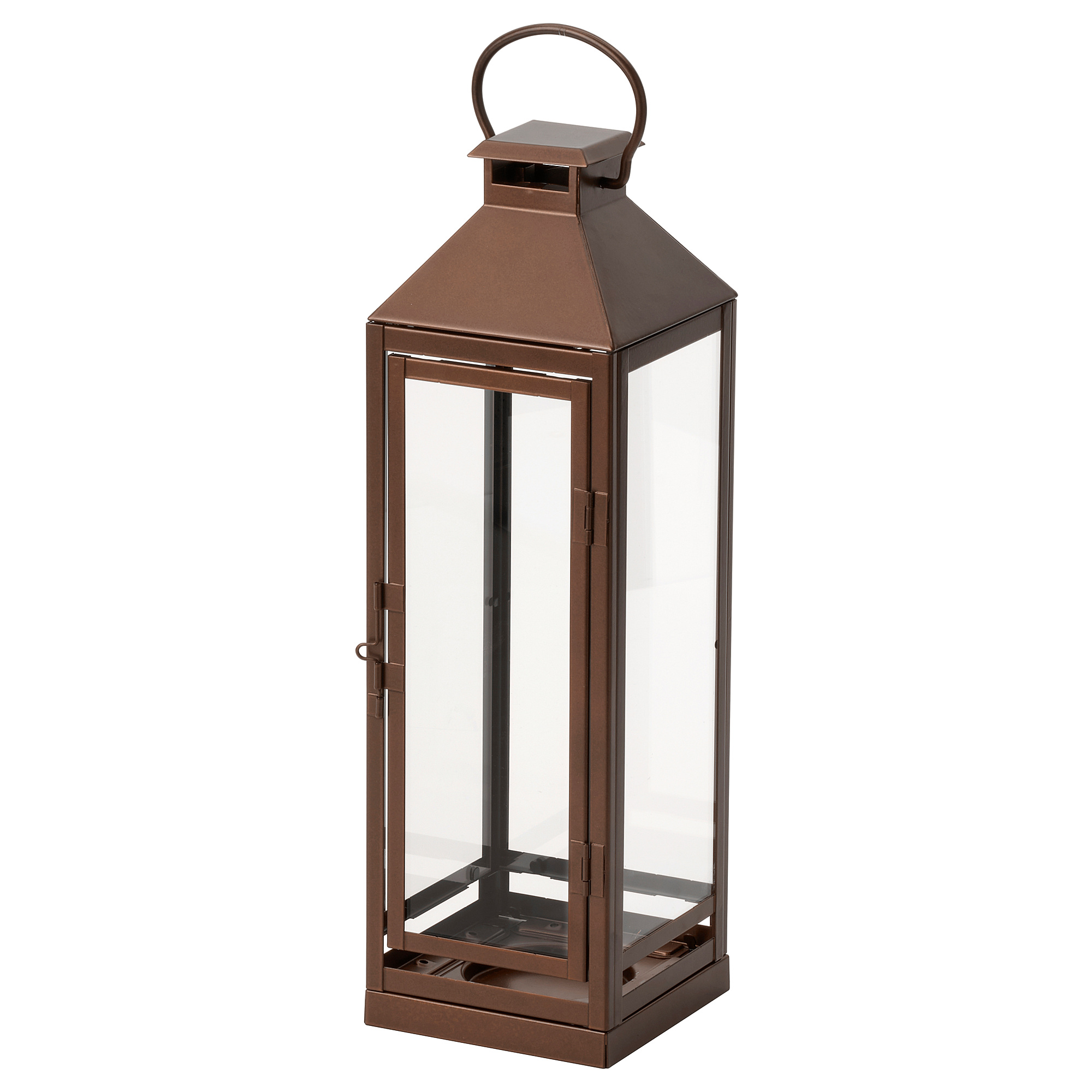 HÖSTAGILLE lantern for pillar candle, in/out