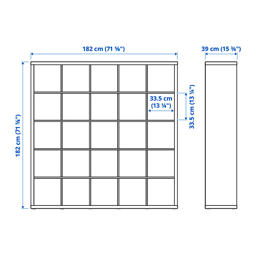 KALLAX/LINNMON desk combination