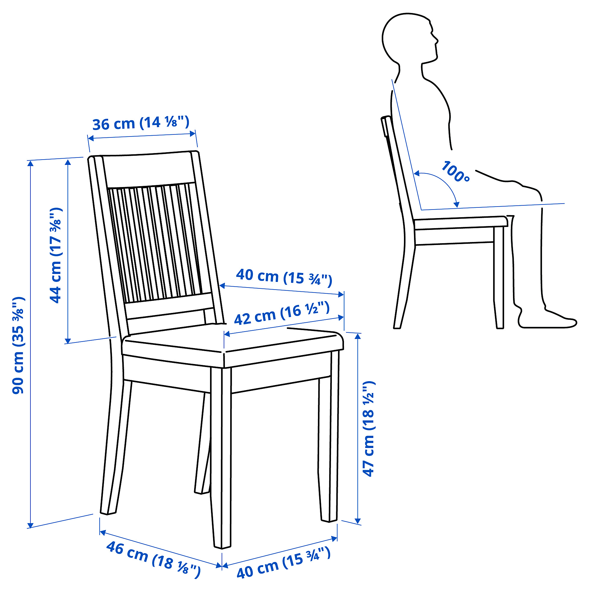NÄSINGE/NÄSINGE table and 4 chairs