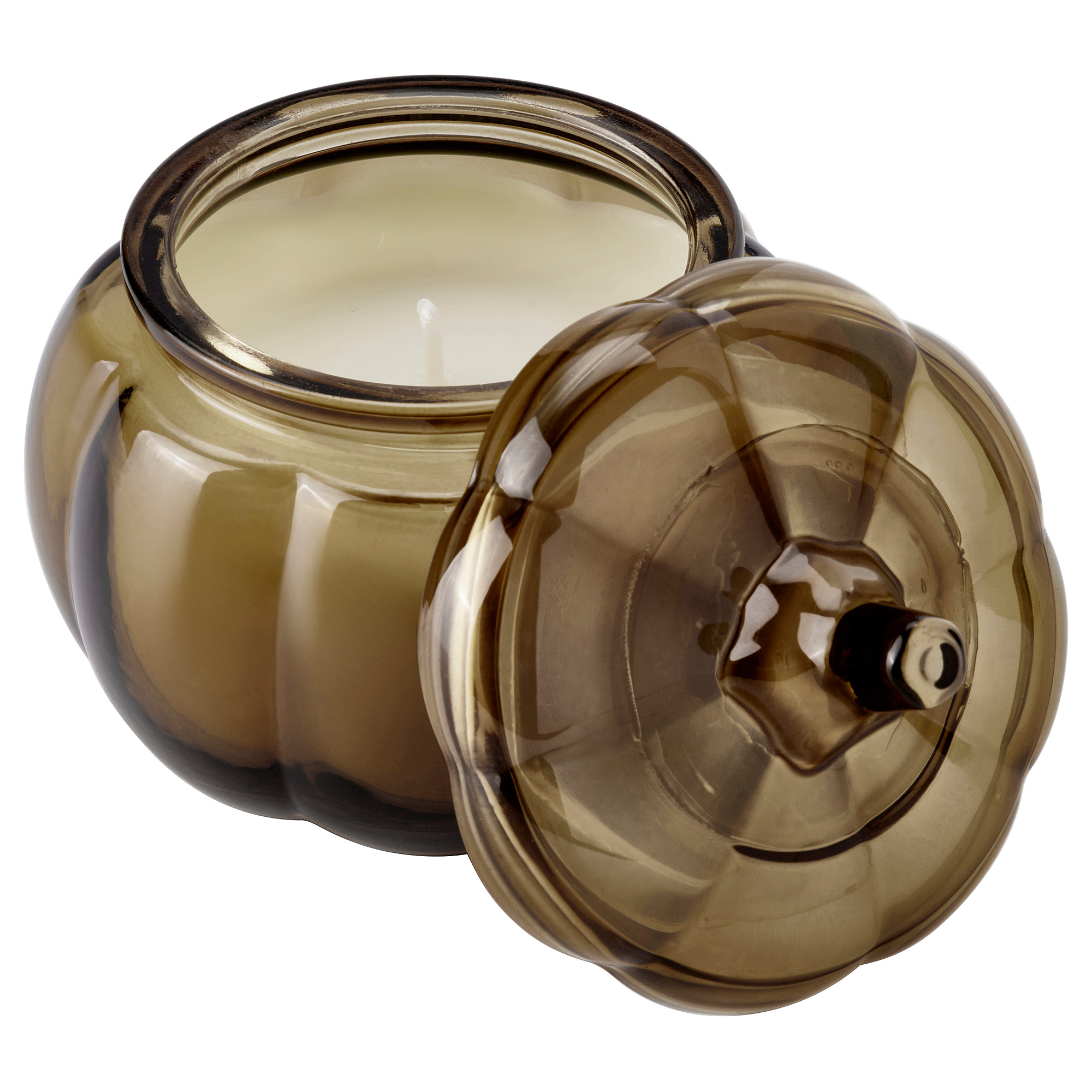 HÖSTAGILLE scented candle in glass