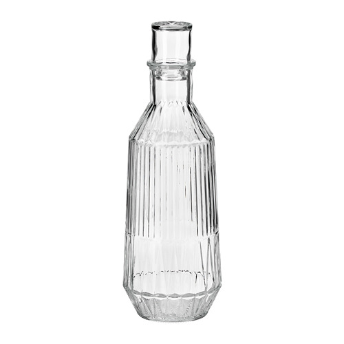 SÄLLSKAPLIG 玻璃水瓶連瓶塞