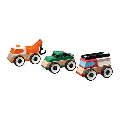 LILLABO 玩具車，3件套裝