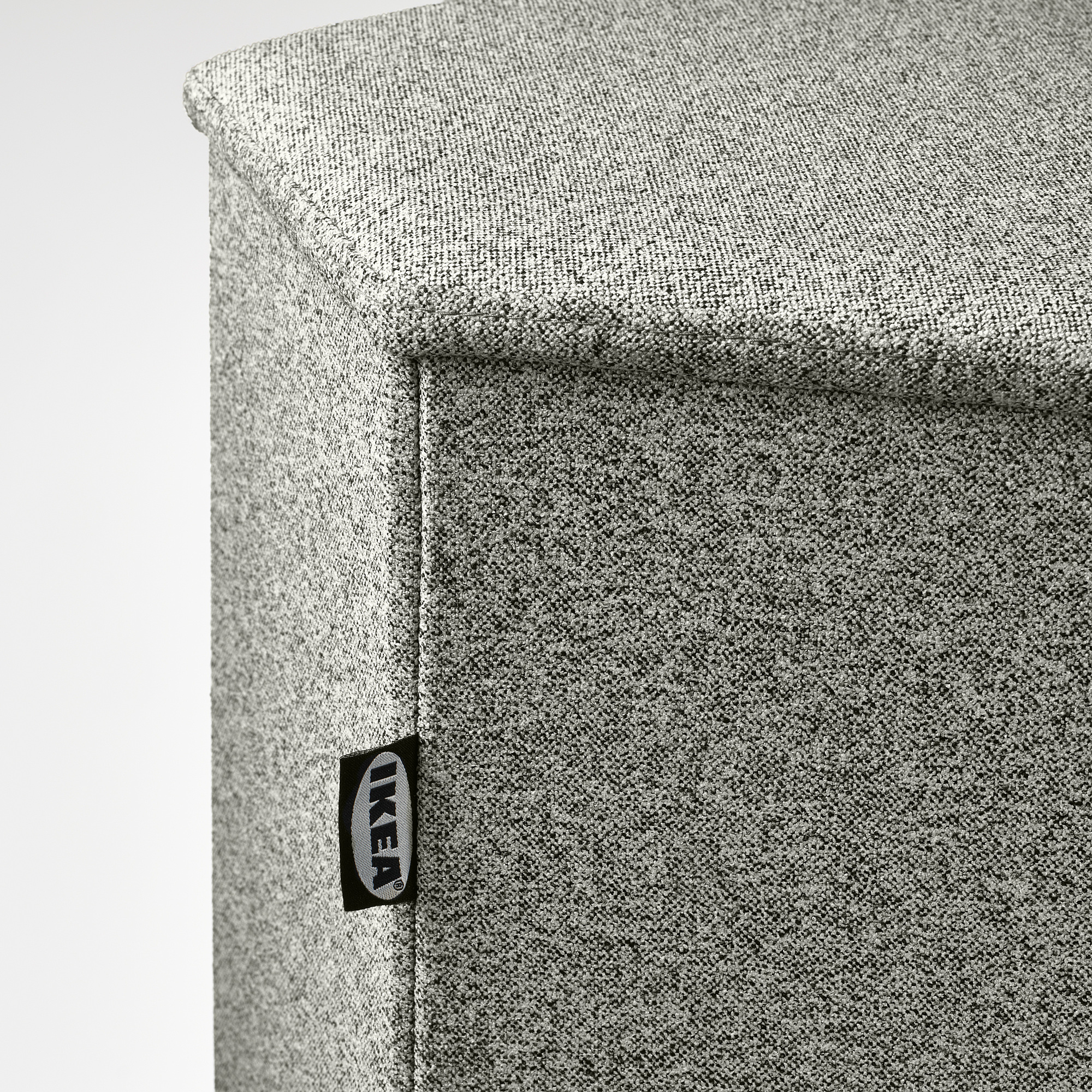 KJUGE pouffe with storage