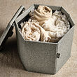 KJUGE pouffe with storage