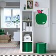 KJUGE pouffe with storage