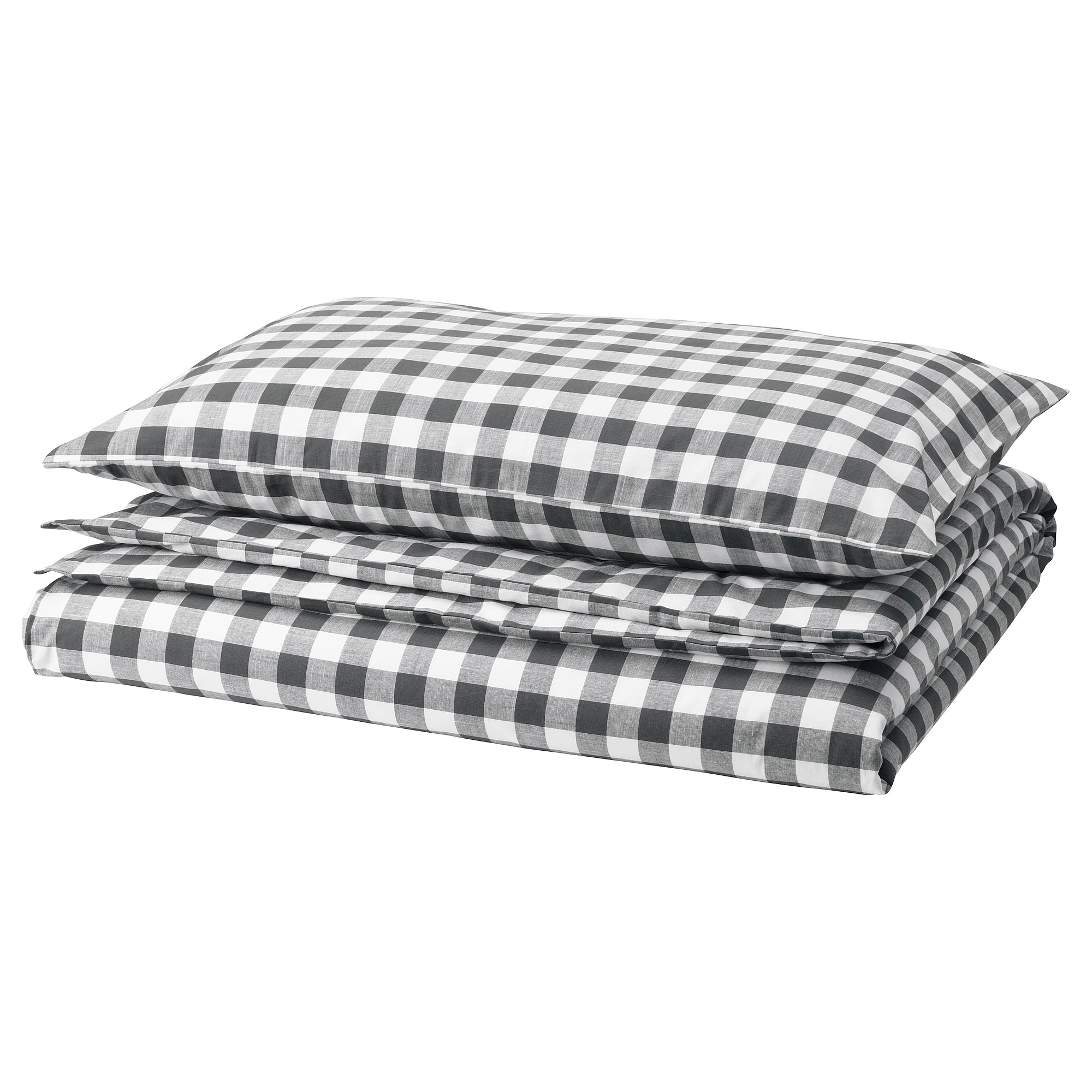 EKTANDVINGE duvet cover and pillowcase