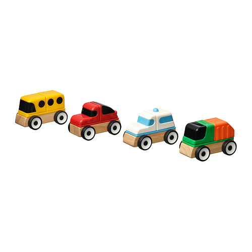 LILLABO 玩具車，4件套裝