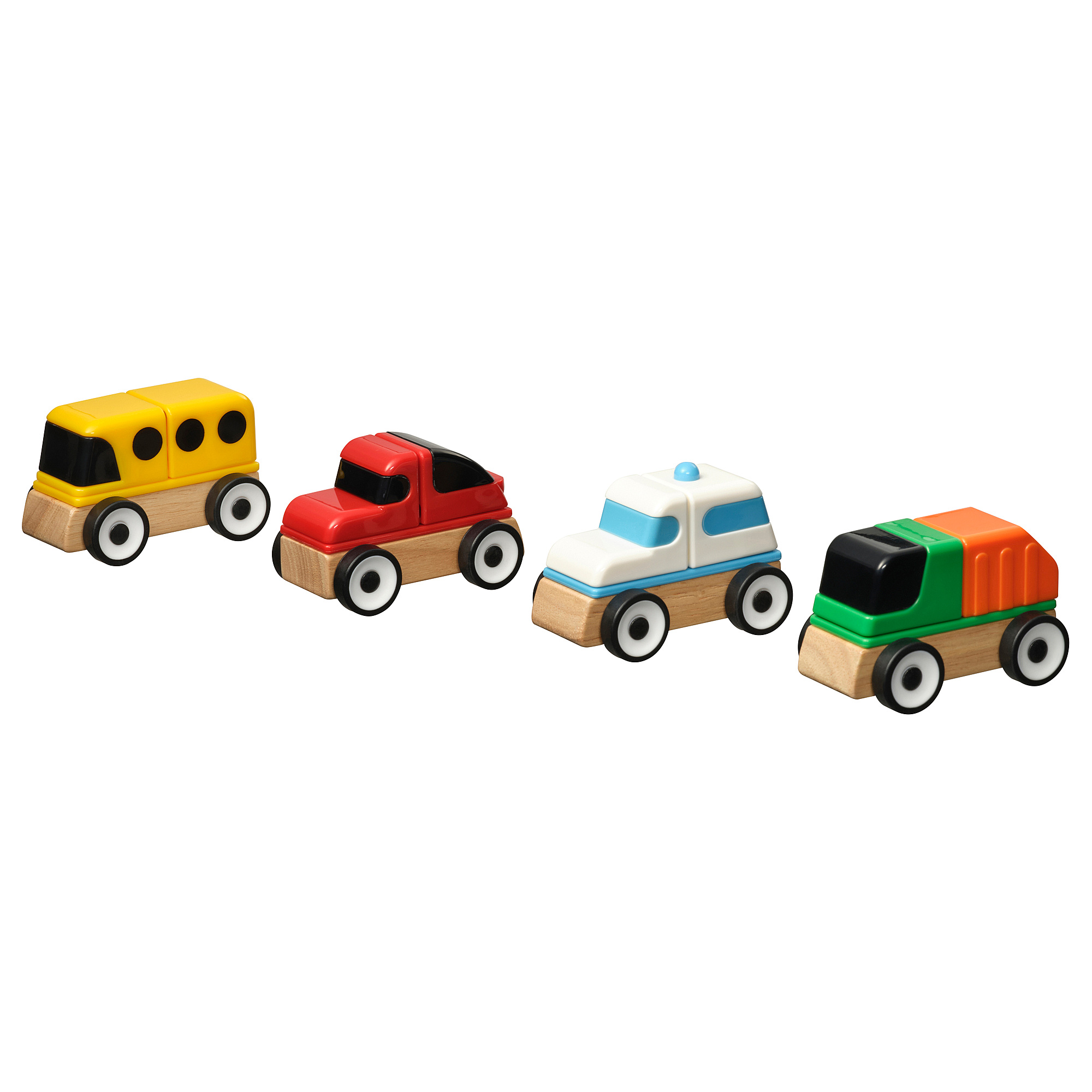LILLABO 玩具車，4件套裝