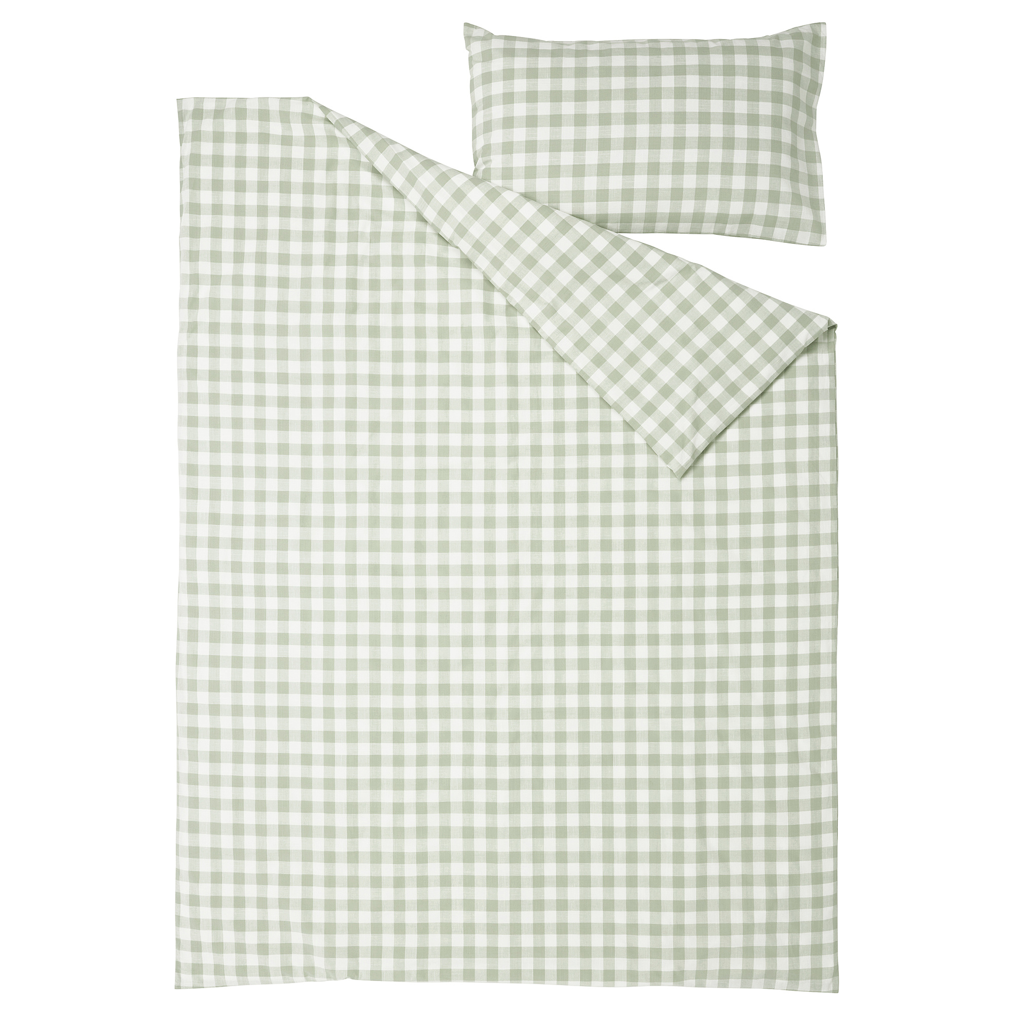 EKTANDVINGE duvet cover and pillowcase