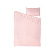 EKTANDVINGE duvet cover and pillowcase