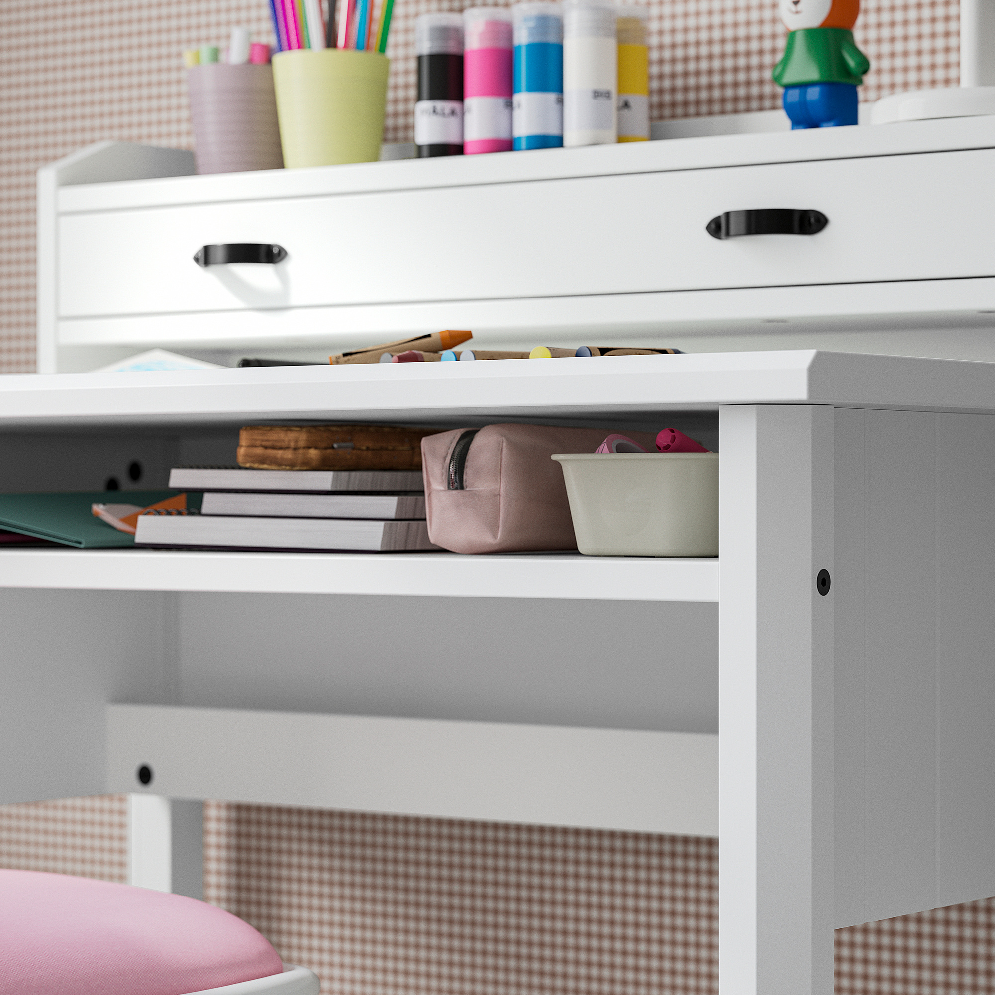 BRYTNING/BLECKBERGET desk and chair