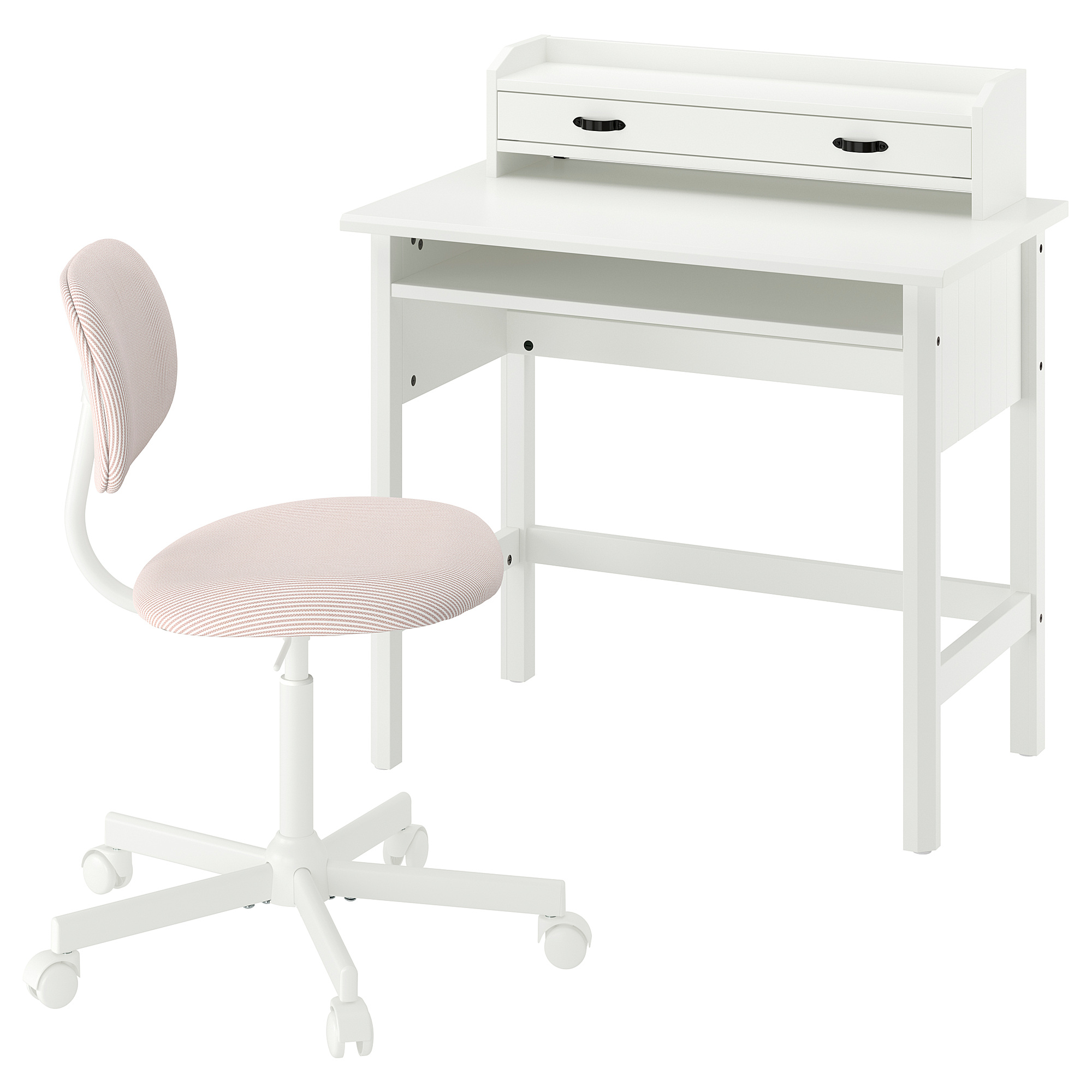 BRYTNING/BLECKBERGET desk and chair