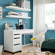 MICKE drawer unit on castors