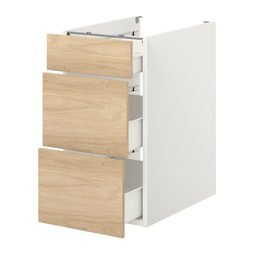 ENHET base cb w 3 drawers