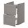 ENHET - 洗手盆用地櫃連2個抽屜, grey/grey frame | IKEA 香港及澳門 - PE773178_S1