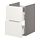 ENHET - 洗手盆用地櫃連2個抽屜, 灰色/白色 | IKEA 香港及澳門 - PE773349_S1